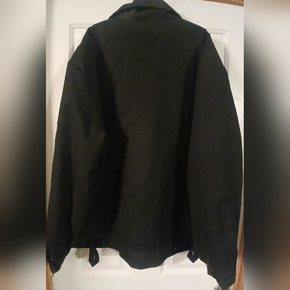 Dickies Eisenhower Jacket Mens Size XL - LN Black Full Zip Lined Quilted - Picture 3 of 6